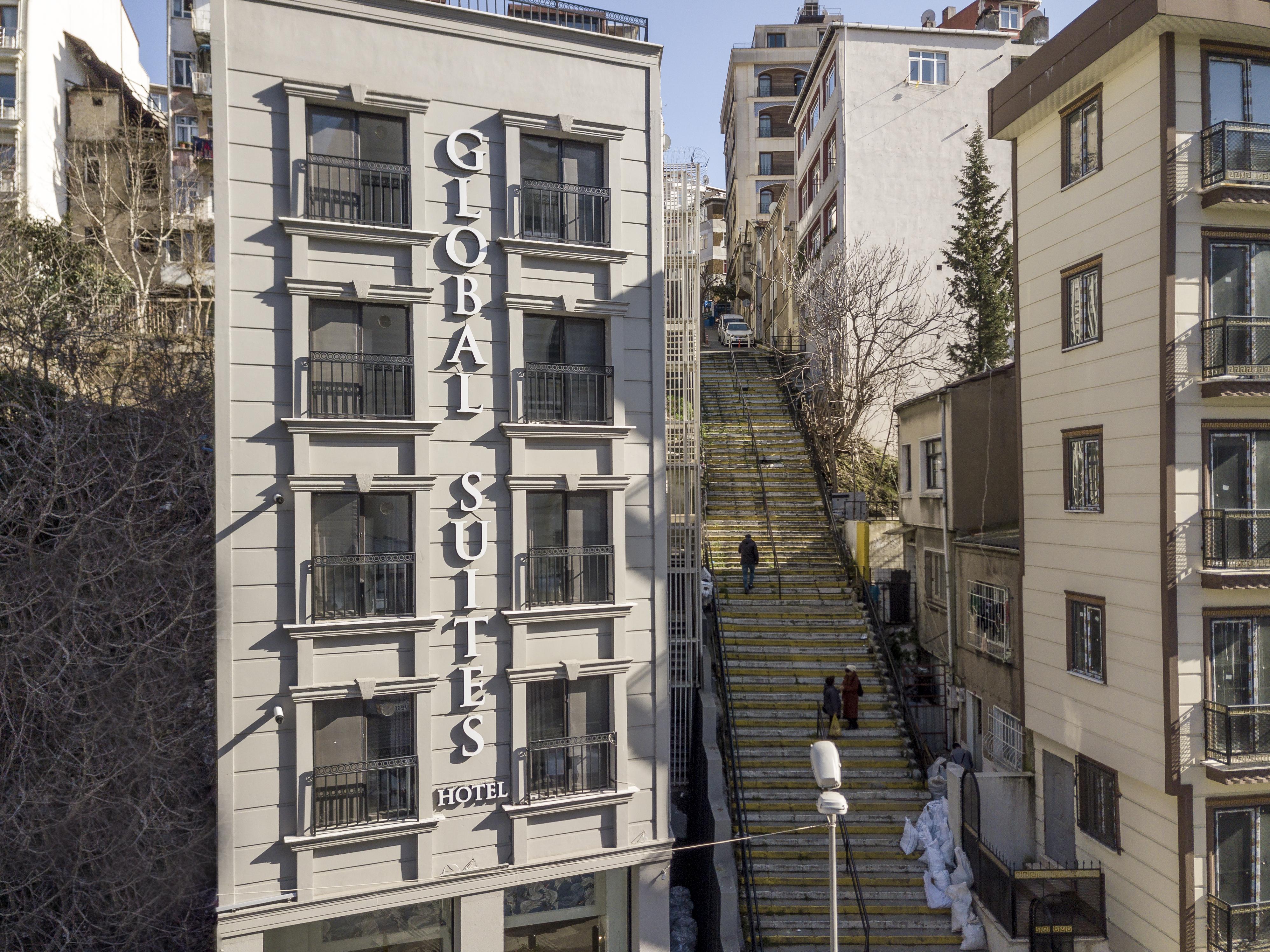 Global Suites Hotel Istanbul Bagian luar foto