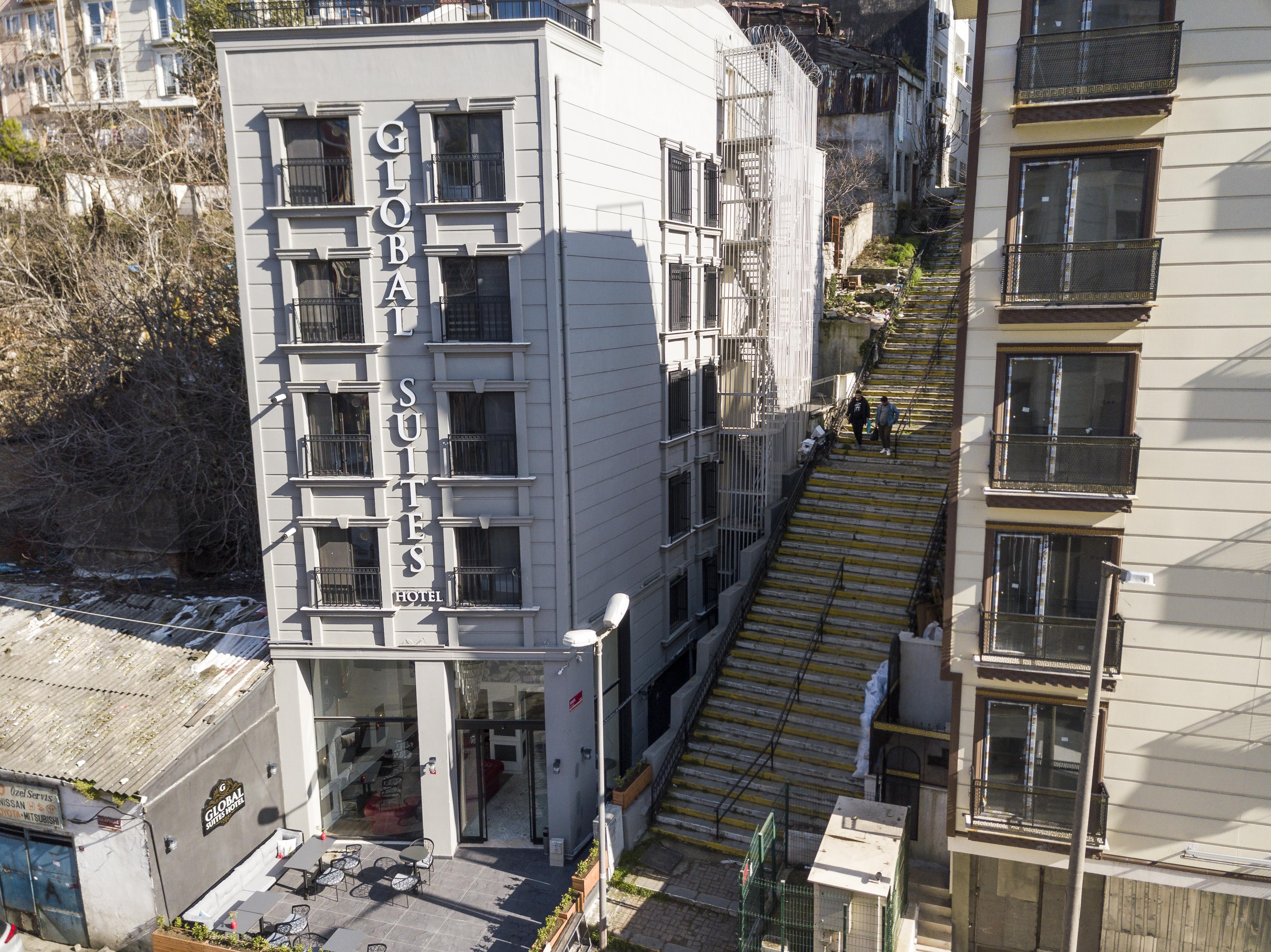 Global Suites Hotel Istanbul Bagian luar foto