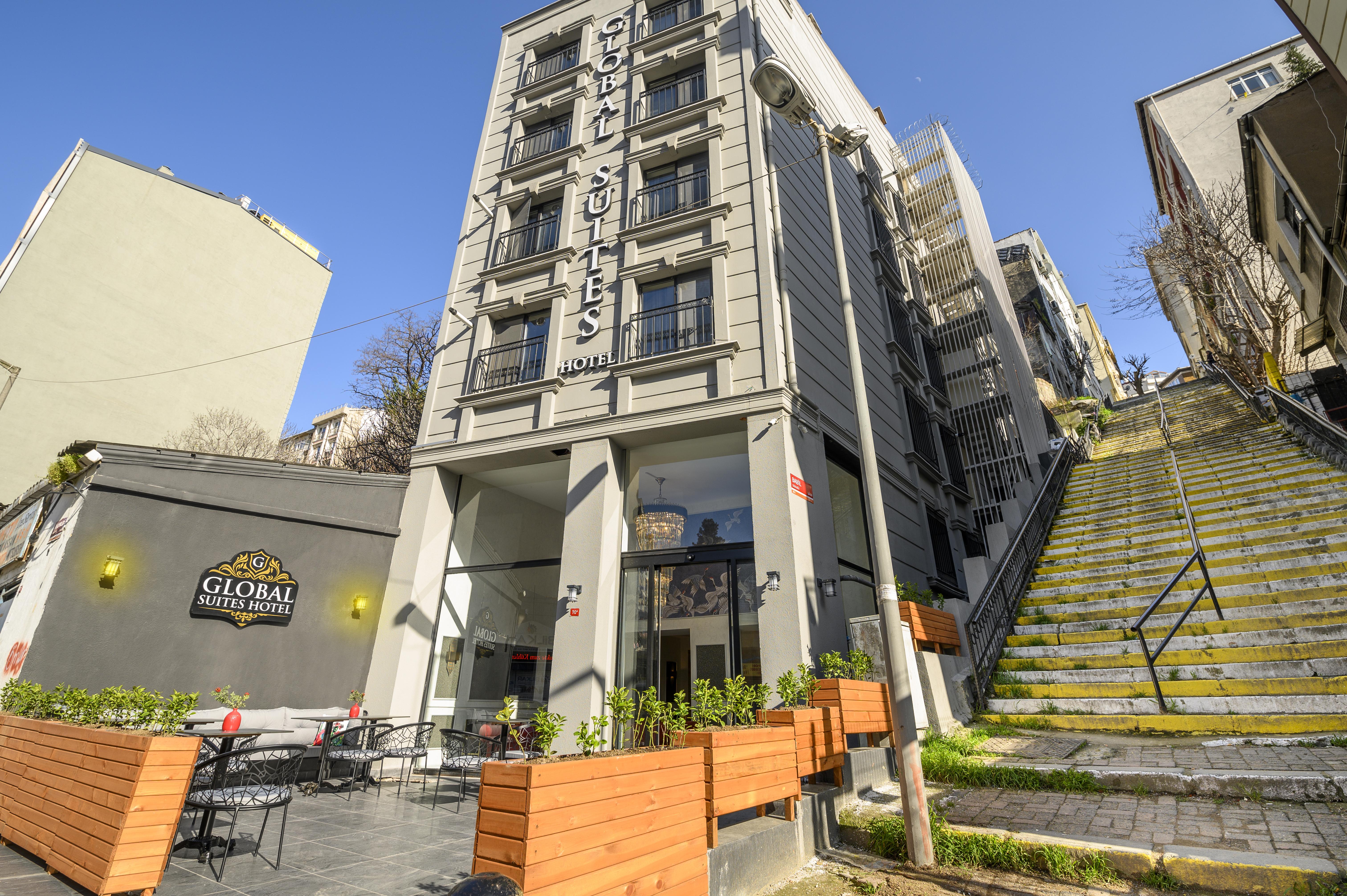 Global Suites Hotel Istanbul Bagian luar foto