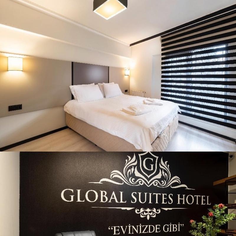 Global Suites Hotel Istanbul Bagian luar foto